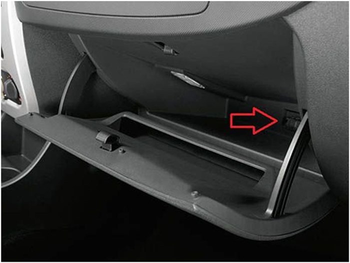 Диагностика ошибок Renault Logan: место нахождения разъема OBD2