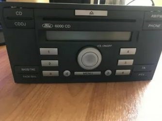 Код магнитолы форд фьюжн 6000cd
