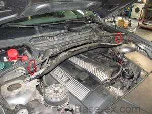 bmw 3.0l распорка e83