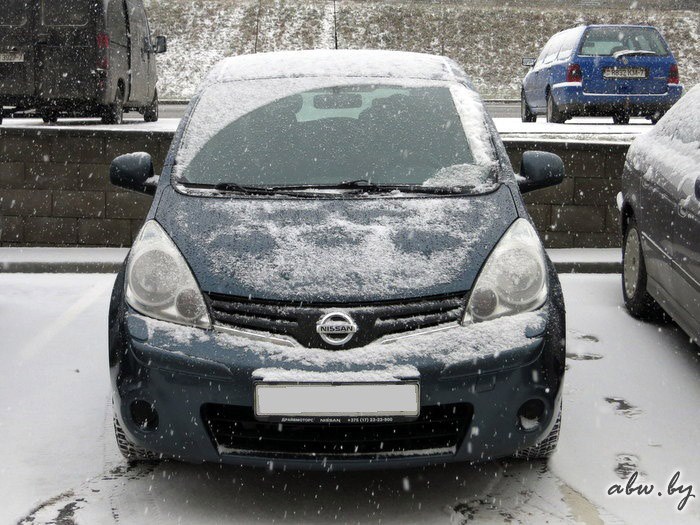 Nissan Note Е11 Звуки на Горячем Двигателе • Соль 2 интерьер