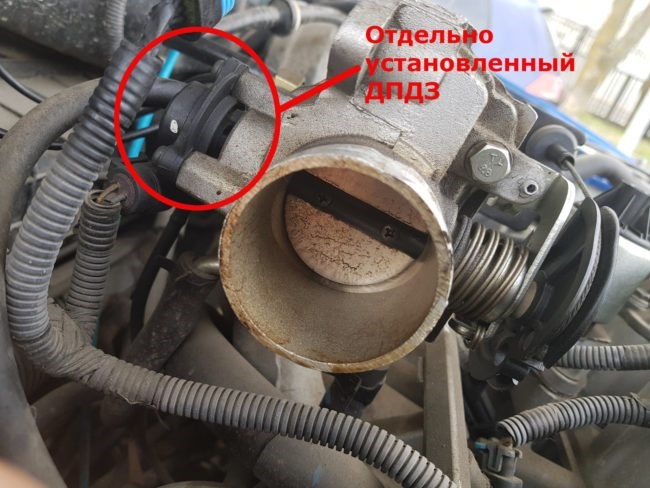 дроссель с отдельным дпдз1