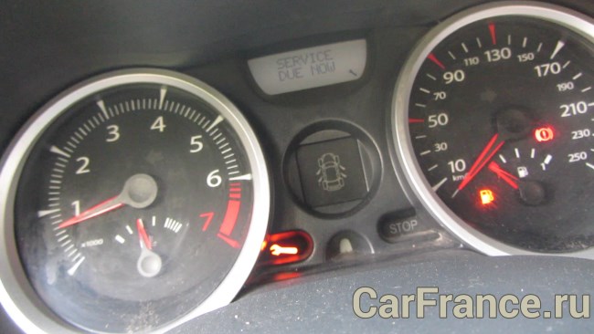 Electronic fault меган 2 что это?