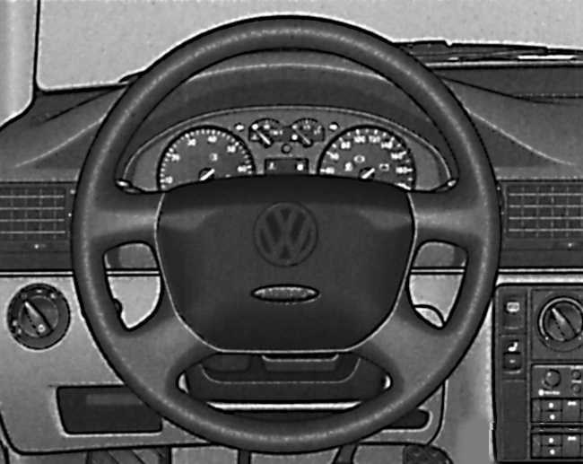 Система надувных подушек безопасности Volkswagen Passat B5