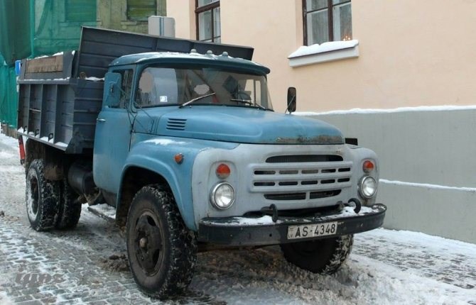 Зил 554 Технические Характеристики Расход Топлива • Фотография зил-130д1